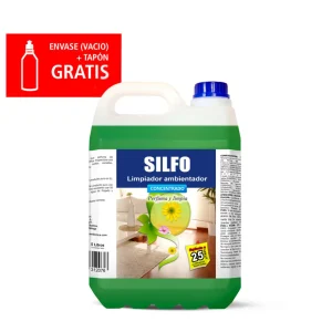 SILFO Floral AMPER – Fregasuelos concentrado para gress, terrazo y mármol - 5litros equivale 25litros