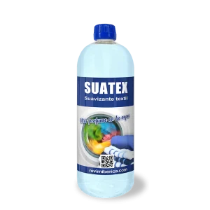 SUATEX. Suavizante textil profesional ideal para todo tipo de prendas incluso delicadas, a mano o a máquina.
