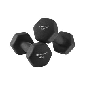 Mancuernas Hexagonales Revestimiento de Neopreno Entrenamiento