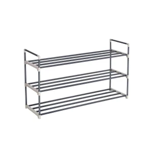 Zapatero Estantería de Zapatos Estantería de Metal Estante Apilable