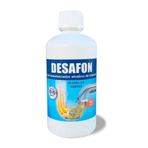Gel Desatascador Alcalino de tuberias. Para cualquier tipo de tubería DESAFON