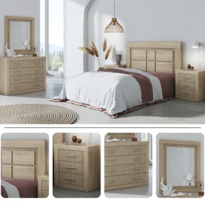 CONJUNTO DE DORMITORIO MATRIMONIO FELIZ