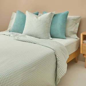 Funda nórdica algodón 180 hilos cuadros vichy Kimcua