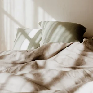 Funda nórdica lino y algodón reversible Linlov