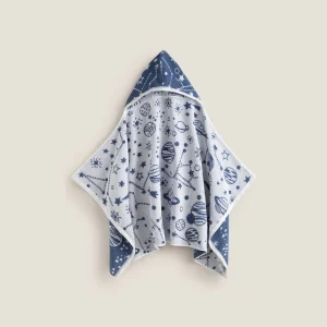 Toalla de baño con capucha planetas Planetu