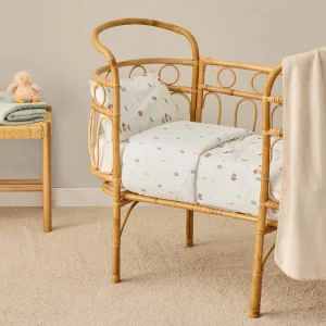 Funda nórdica de algodón percal 180 hilos con casitas y gansos Itas