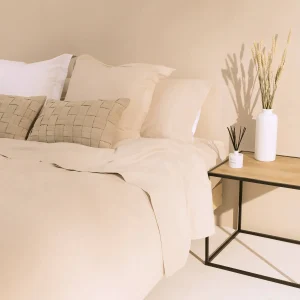 Sábana encimera lino y algodón Linlov