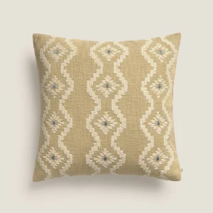 Funda de cuadrante algodón bordado geométrico Intilo