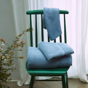 Toalla baño hilos sin torsión Nero