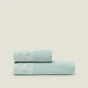 Toalla de baño rizo de algodón con estrellas  Catara