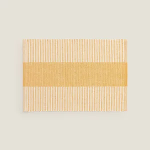 Set de 2 individuales de algodón rayas Cocinar