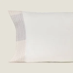 Funda de almohada algodón 180 hilos textura Ritlin