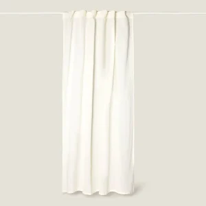 Cortina algodón  con tunel y trabillas Siroco