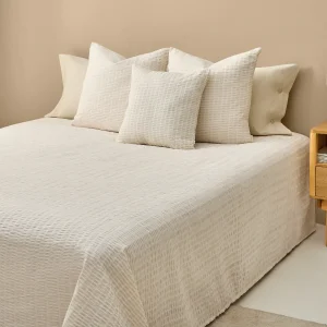 Colcha de algodón con textura Arkansas