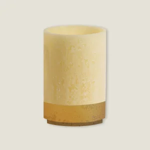 Vela con base dorada Velabasegra
