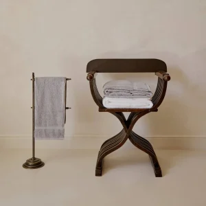 Toalla baño hilos sin torsión Nero
