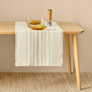 Camino de mesa algodón reciclado Luara