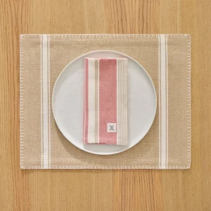 Individual de algodón con doble raya lateral Frenche