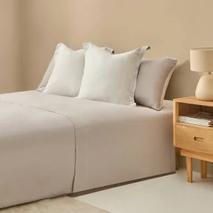 Sábana encimera lino y algodón Linlov